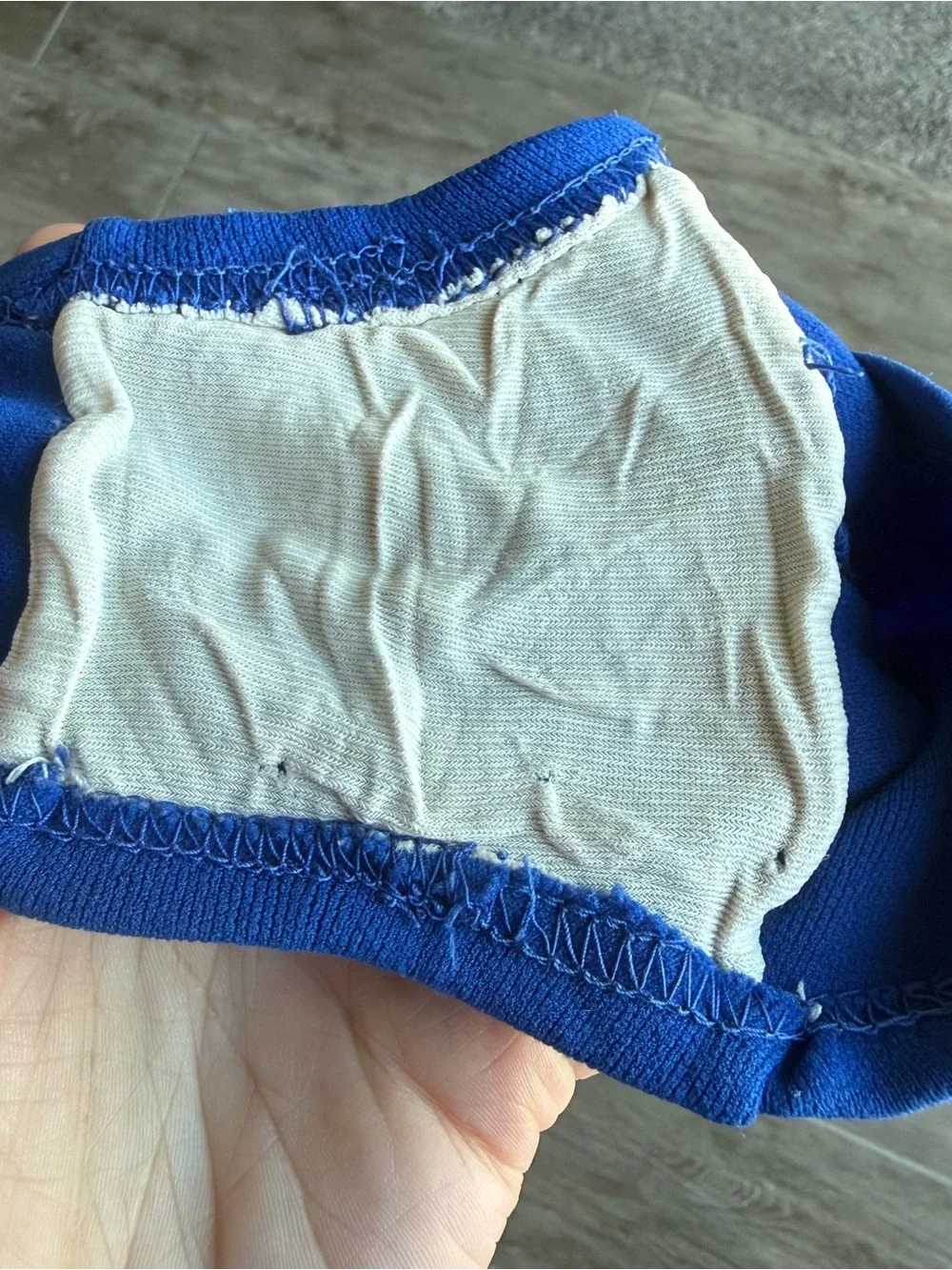 Vintage Girls Red White & Blue Striped One-Piece Leotard or Swimsuit 1970’s